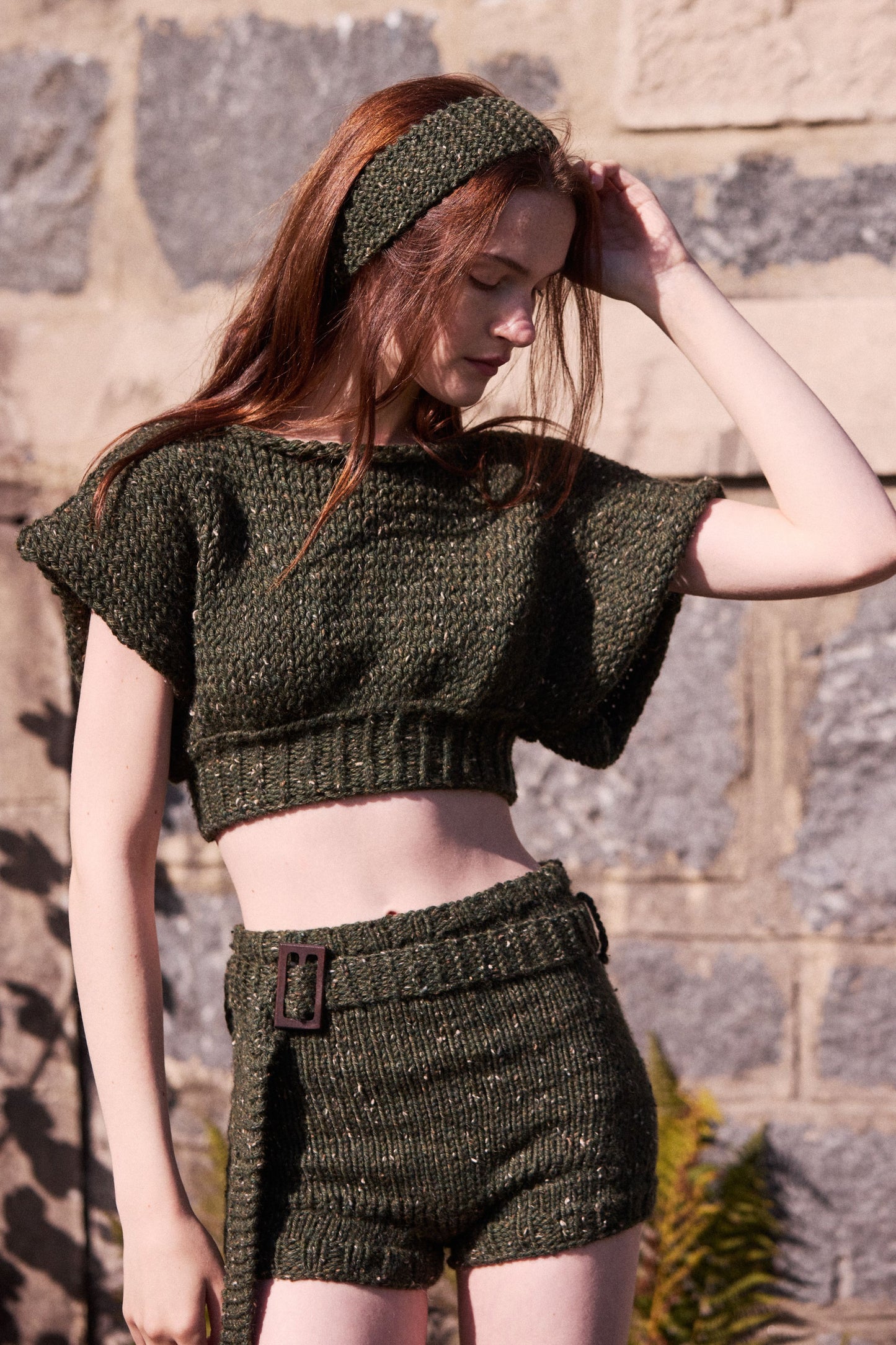 Tweed headband