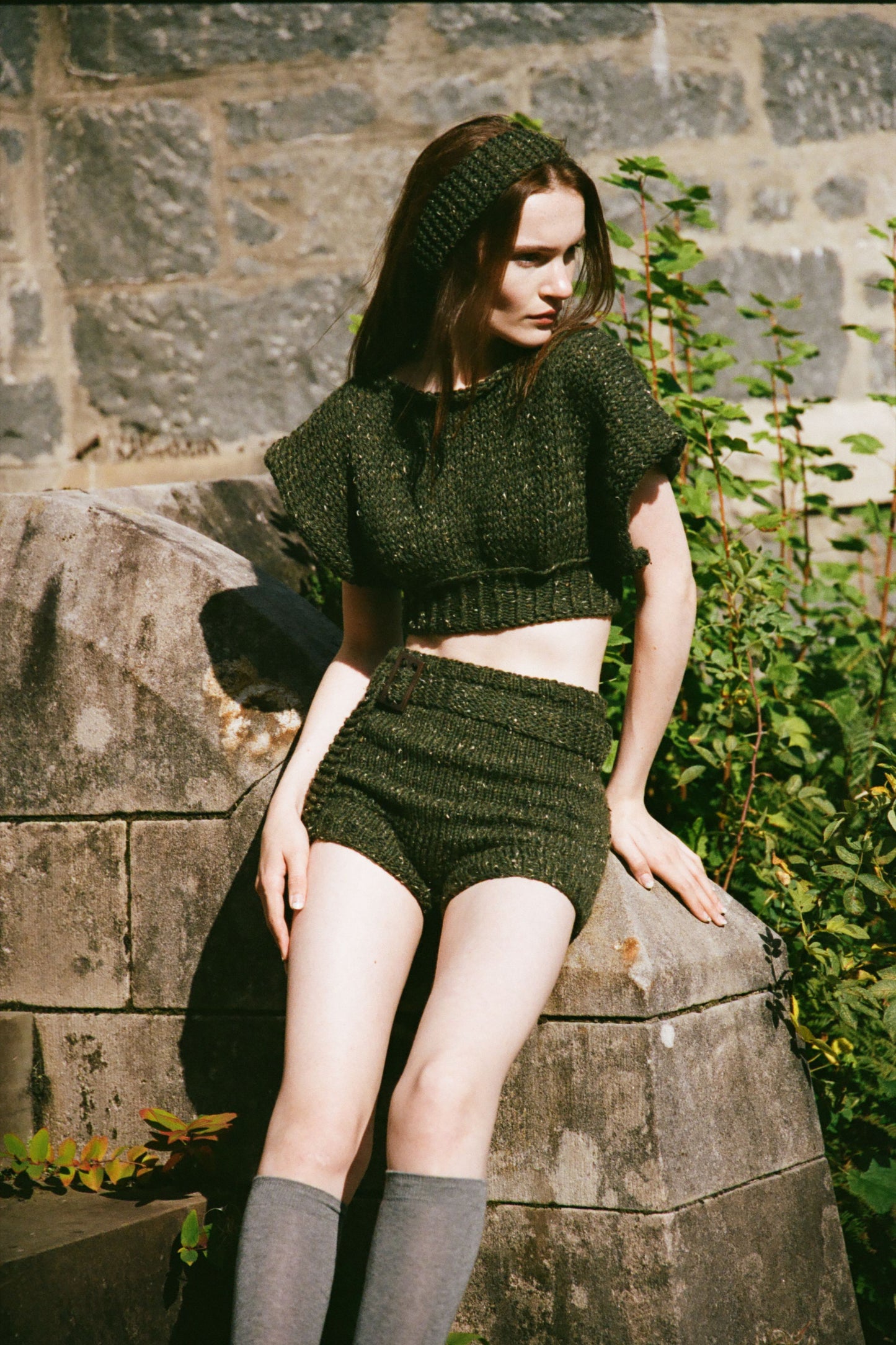 Tweed headband