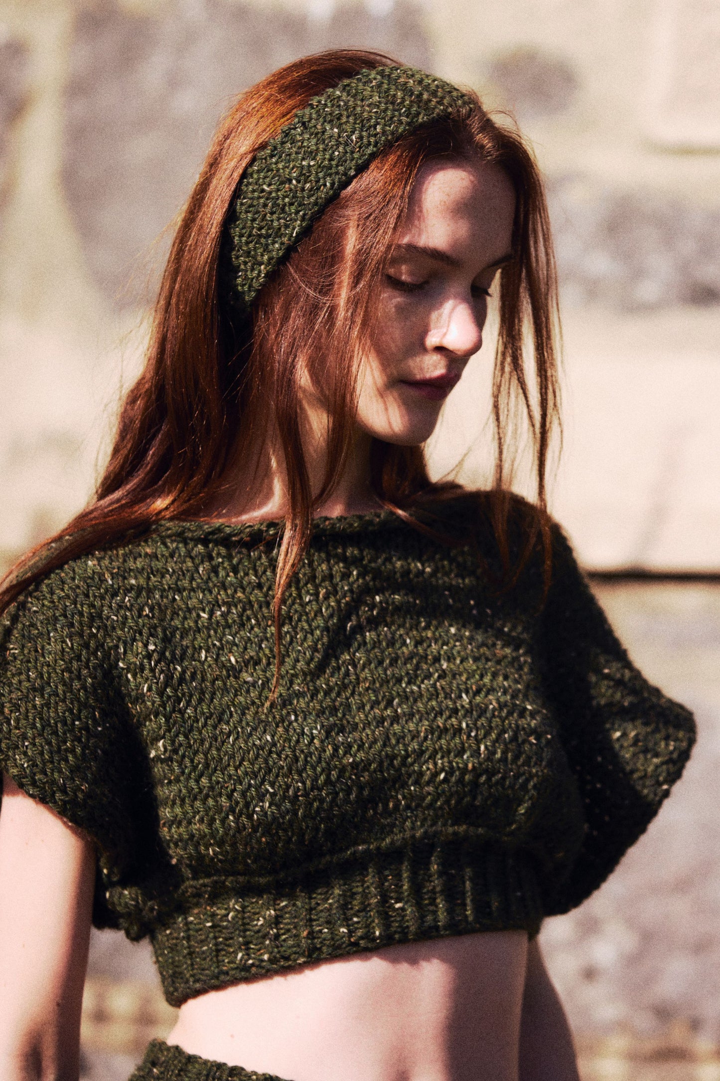 Tweed headband