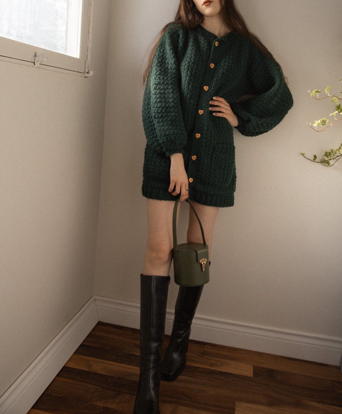 Wool Ingrid Cardigan
