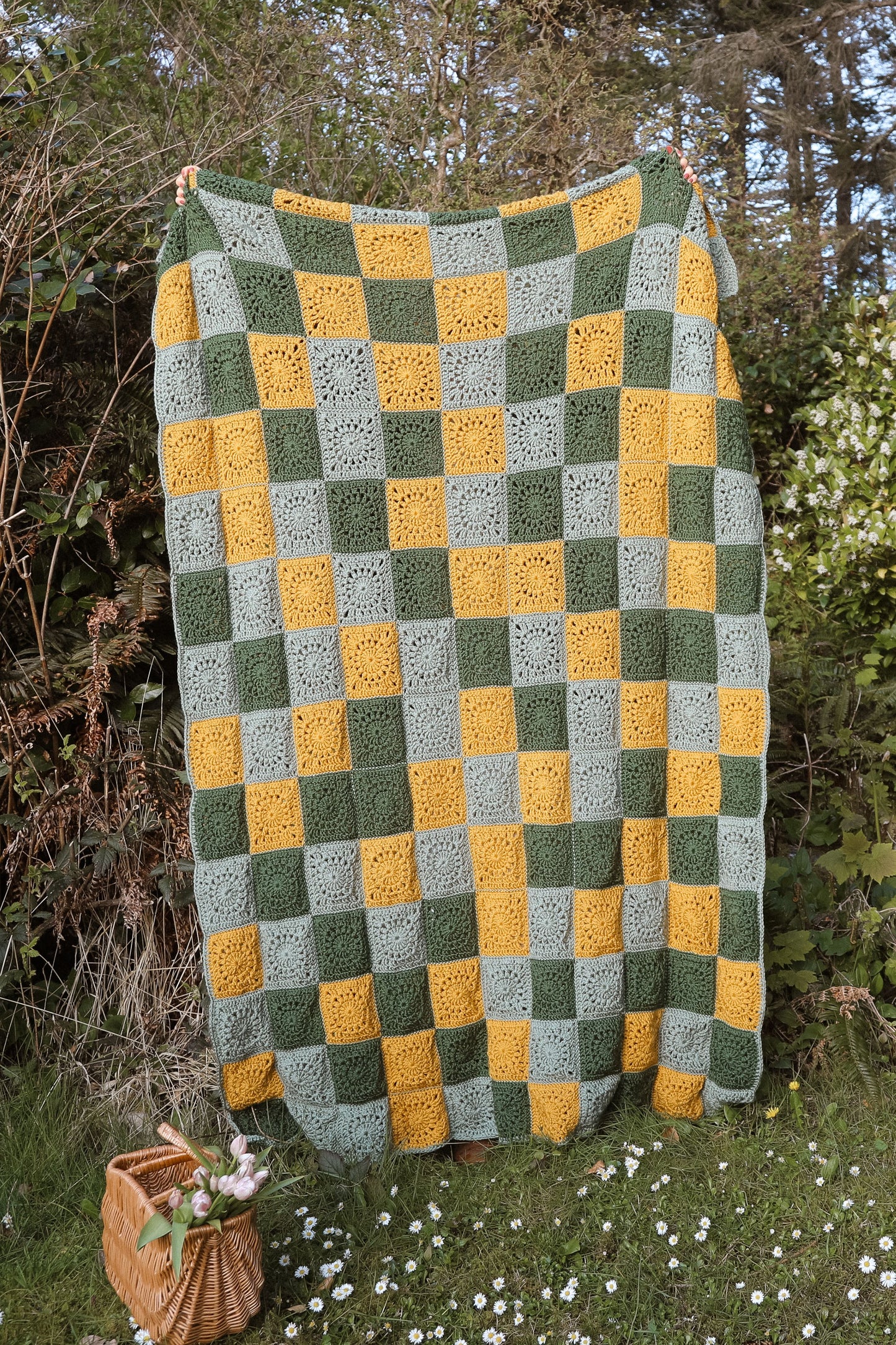 Couverture Patchwork Mosaïque