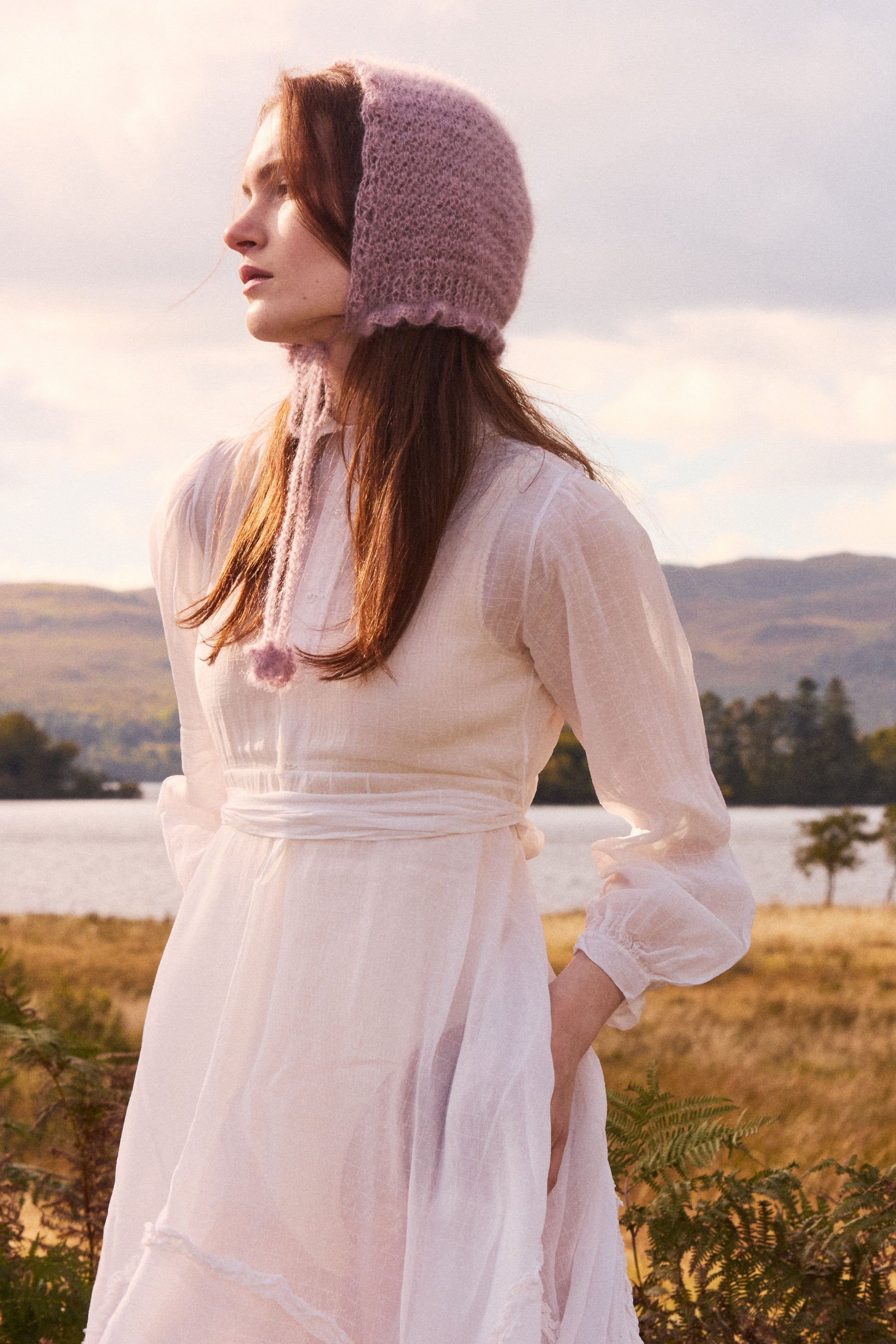 Snowfall bonnet Atelier Solana Snowfall bonnet Atelier Solana