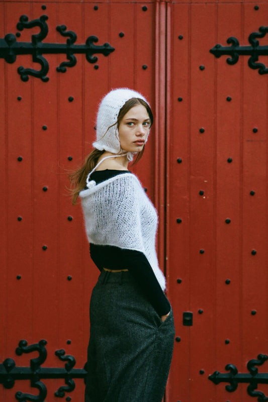 Snowfall bonnet