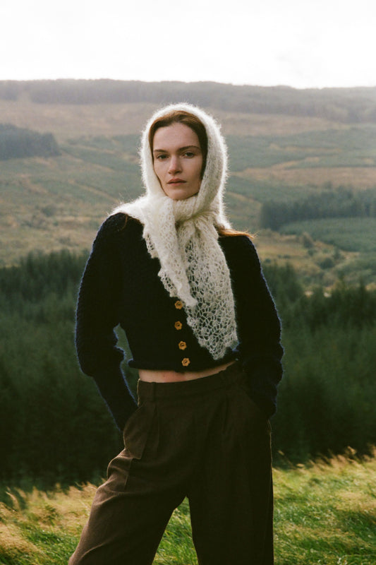 Camellia scarf