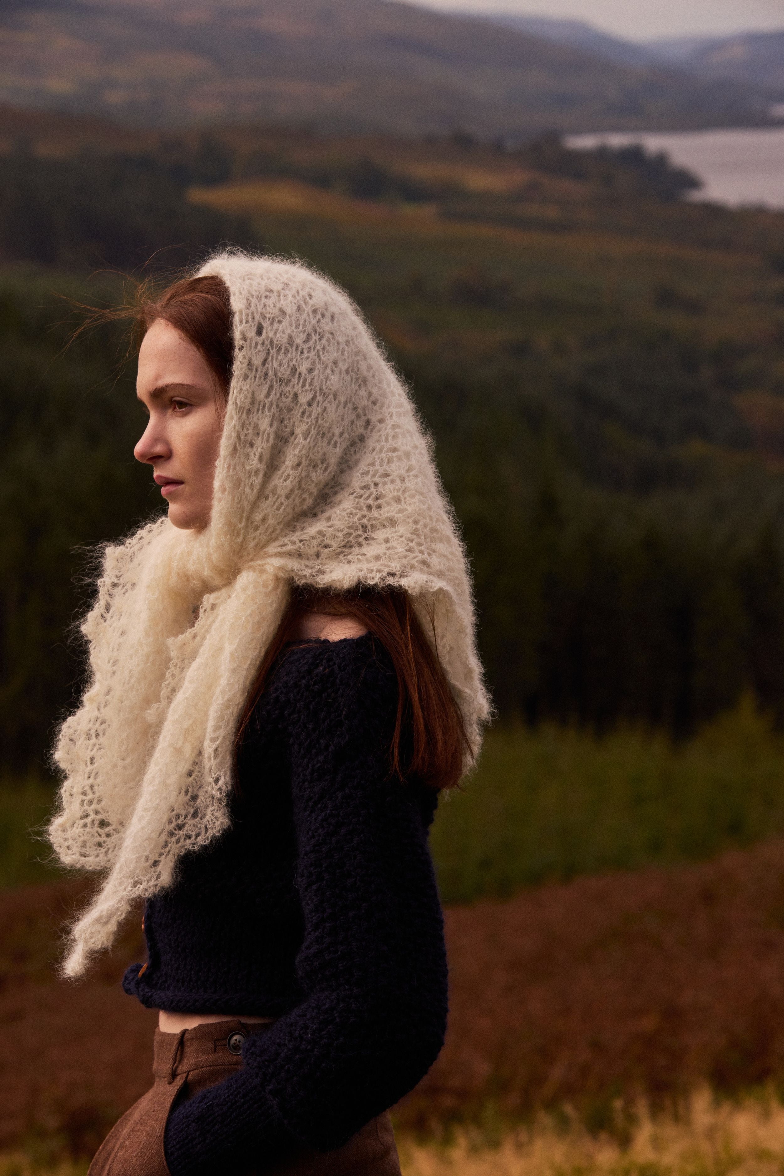 Camellia scarf – Atelier Solana