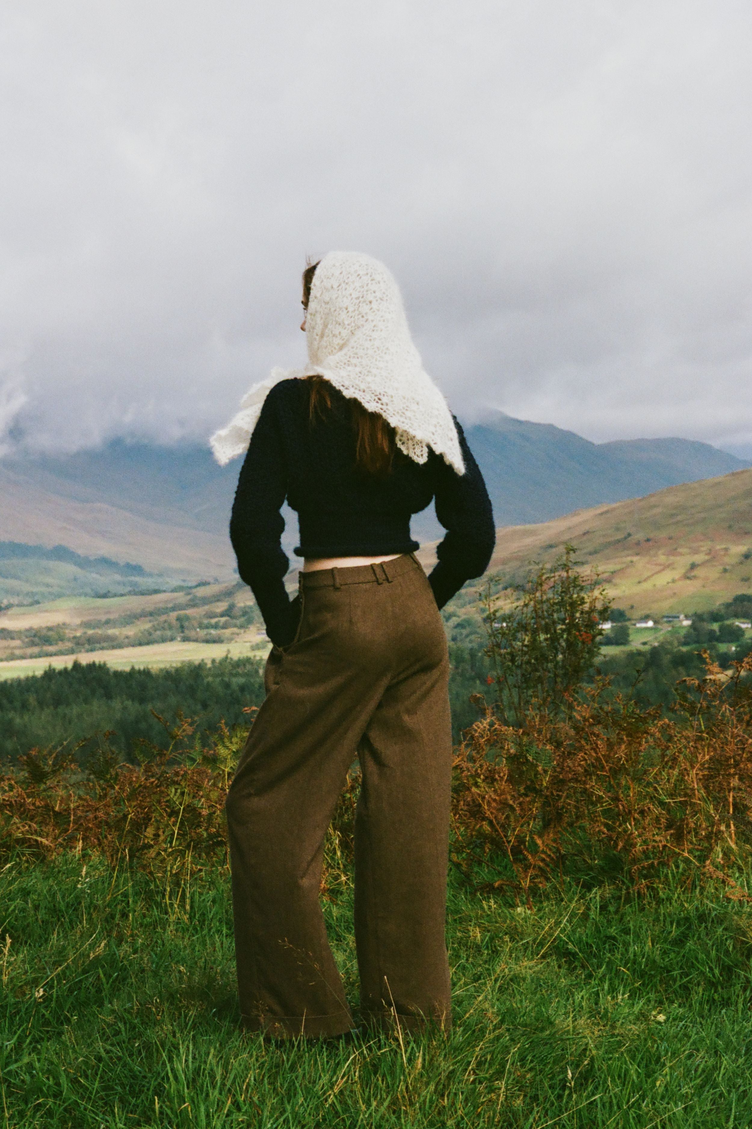 Camellia scarf – Atelier Solana