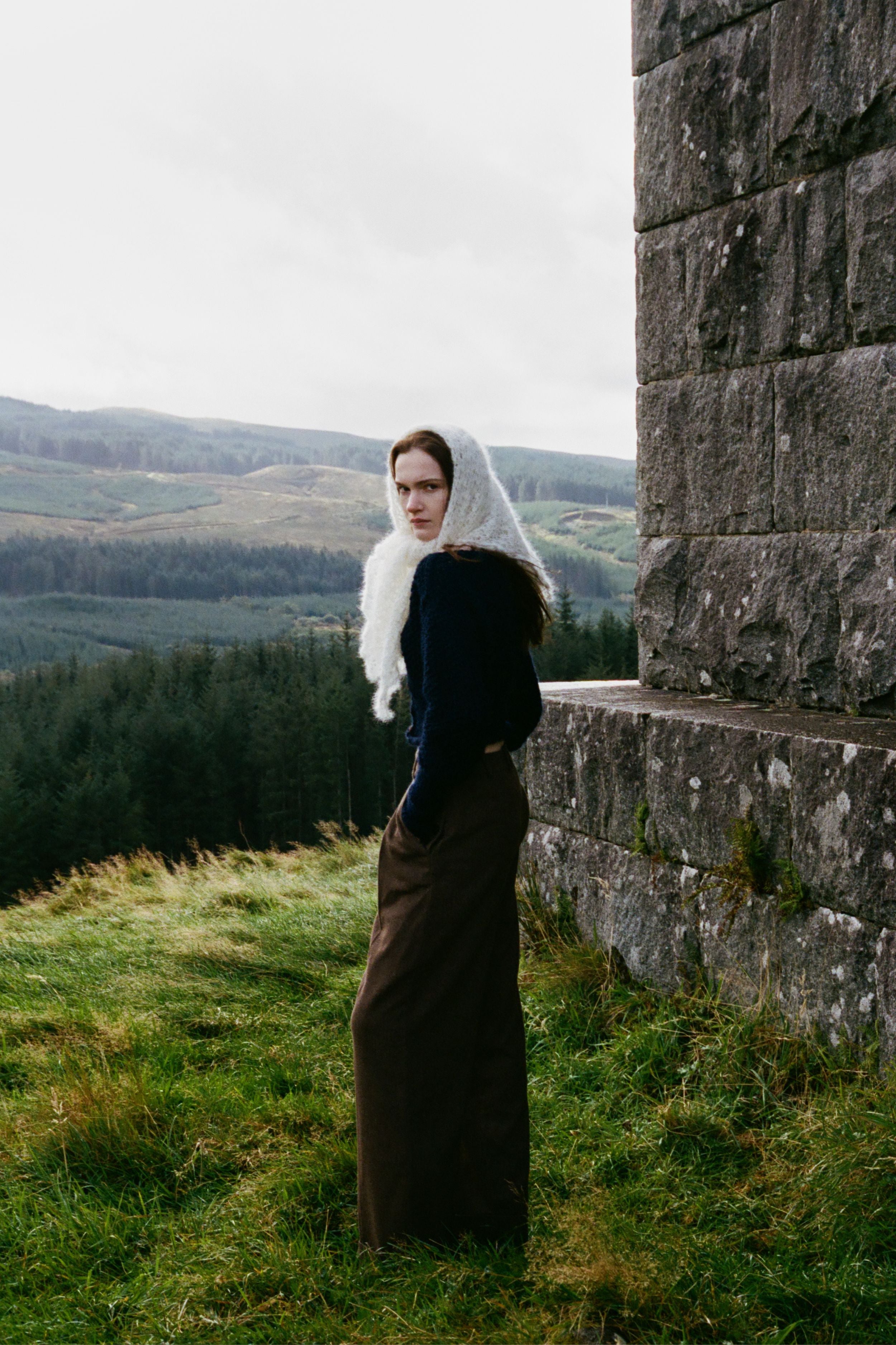 Camellia scarf – Atelier Solana