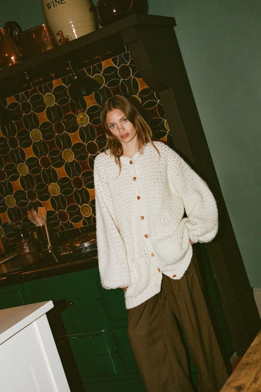 Wool Ingrid Cardigan