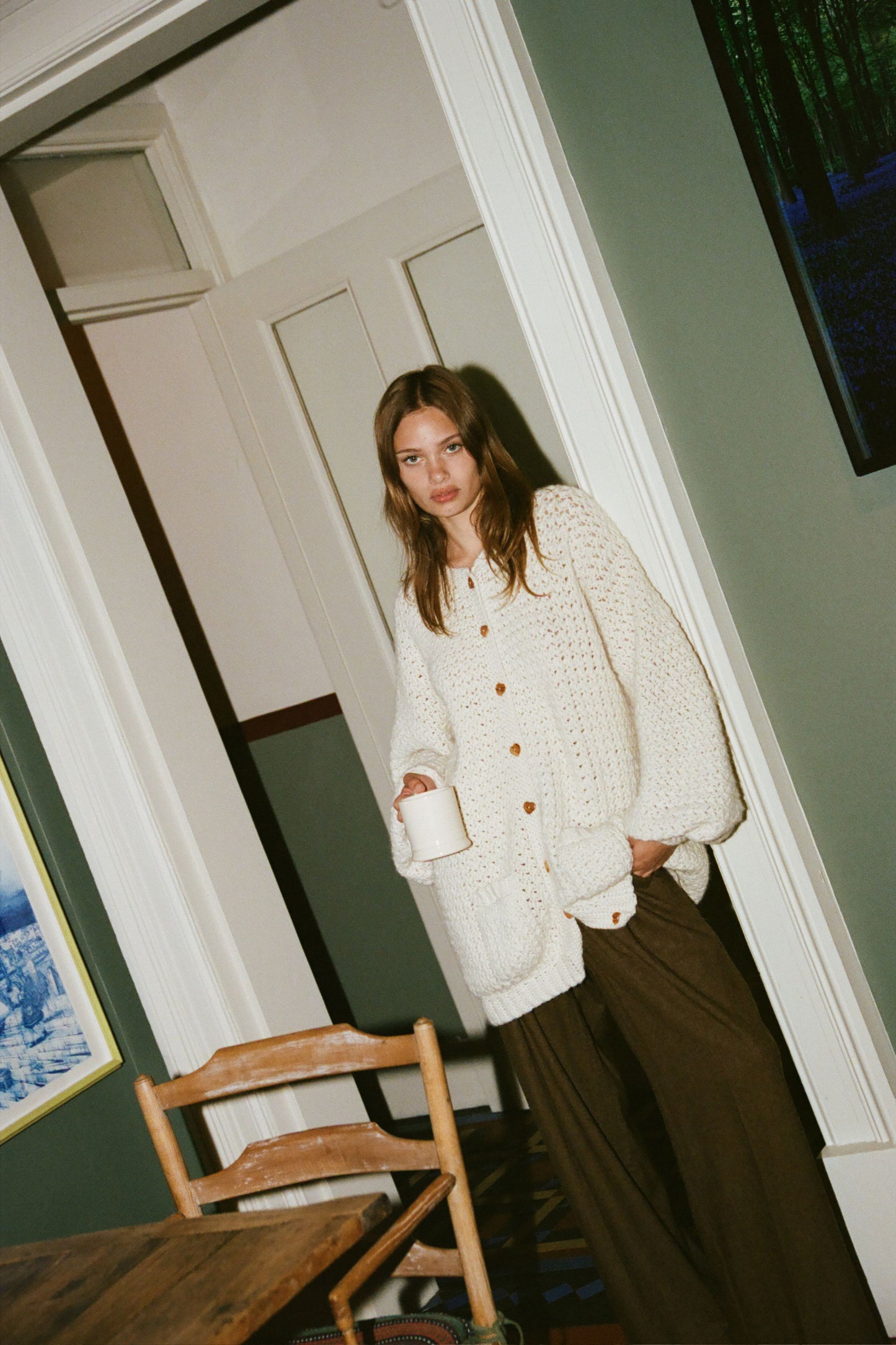 Wool Ingrid Cardigan