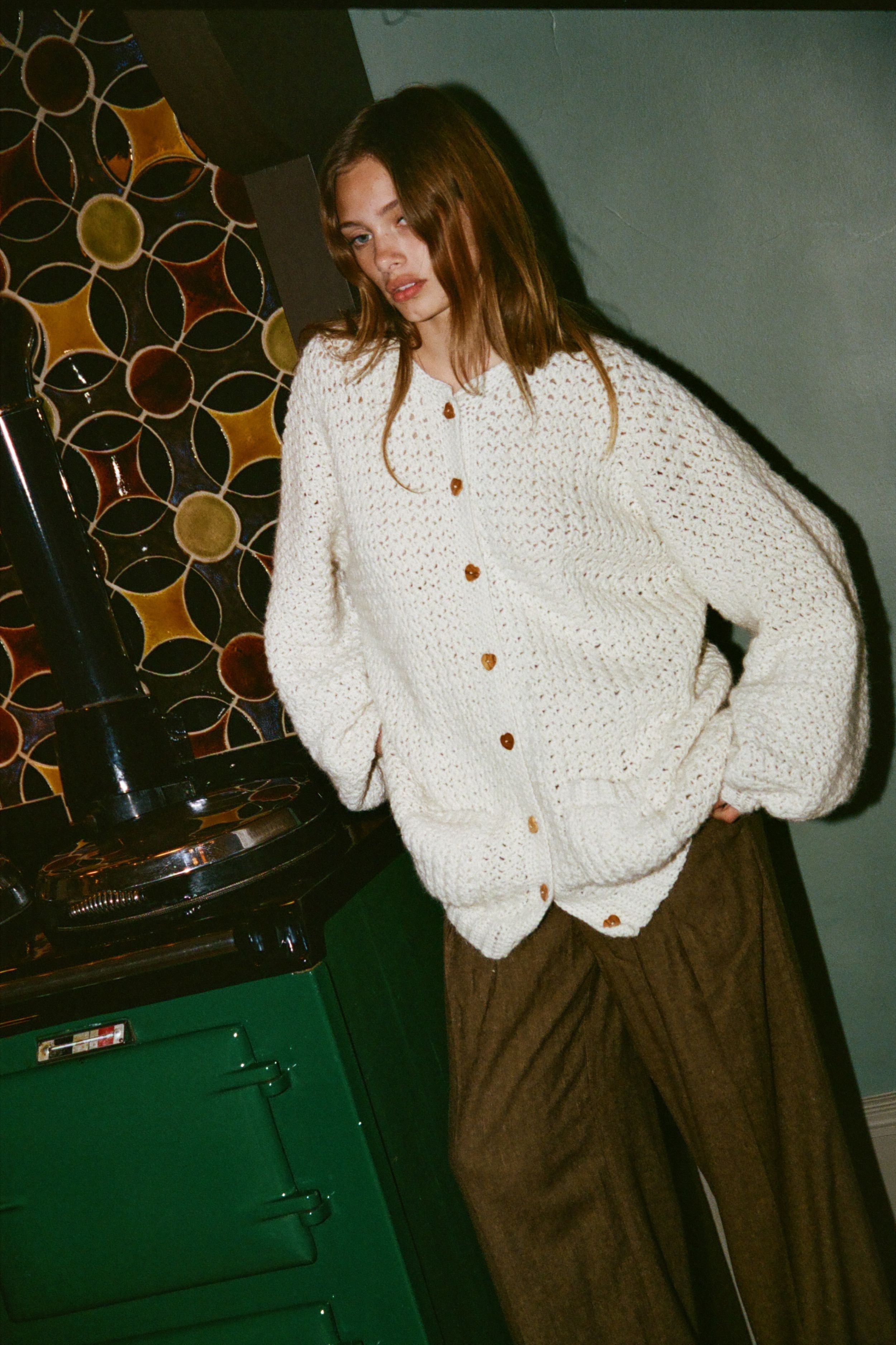 Wool Ingrid Cardigan – Atelier Solana