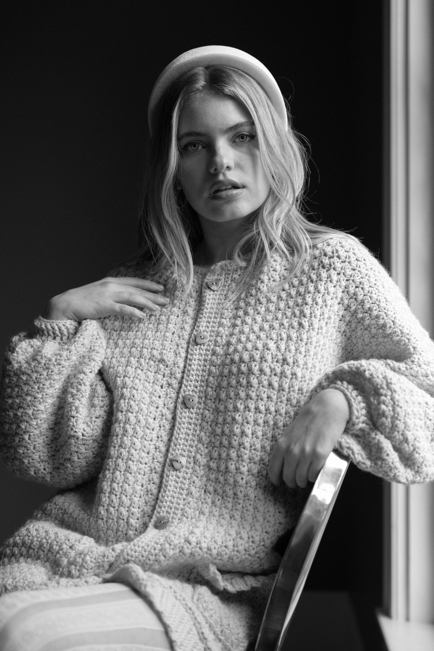 Wool Ingrid Cardigan