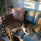 Cat Lady Throw Blanket