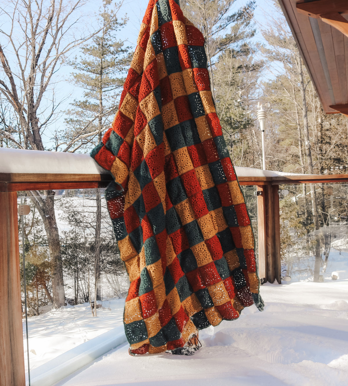 Mosaic Patchwork Blanket – Atelier Solana
